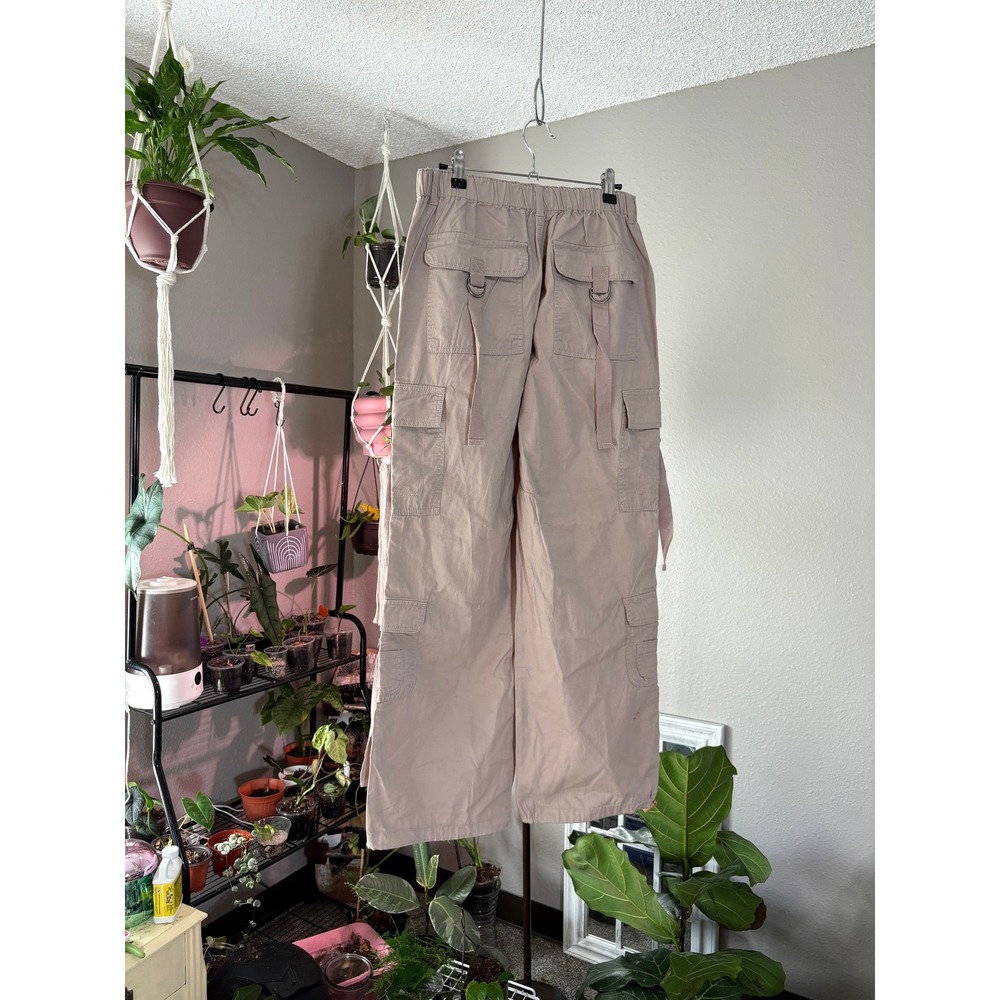 Aeropostale Tan Wide Leg Cargo Pants - Picture 2 of 6